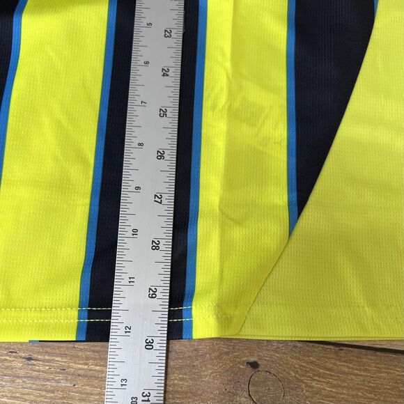 Manchester City Size XXL 24’ 25’ Away kit Jersey Blue and Yellow Puma New - Picture 12 of 15